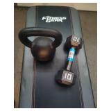Fitness Gear Weight Bench & Misc Weights
