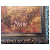 "Cafe Afternoon" by Nan Framed Art