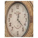 "Old Town" Rope Clock