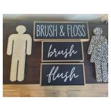 Wood Bathroom Decor