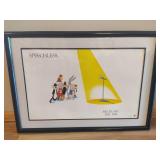 Warner Brothers "Speechless" Framed Print