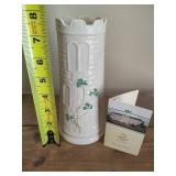 Belleek Castle Tower Vase