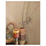 Assorted Wood & Woven Decor