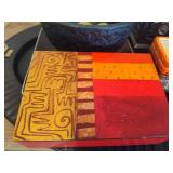 Assorted Metal & Wood Decor Pieces