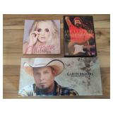 Carrie Underwood, Garth Brooks & Eric Clapton Cds