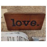 Wood & Ceramic Hanging Decor