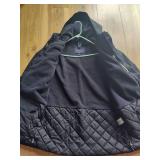 Lands End Ladies Hooded Coat (Size L)