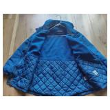 Lands End Ladies Hooded Coat (Size L)