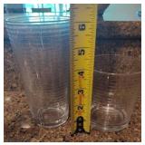 Clear Glassware:  Two Sizes