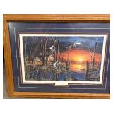 Duck Framed Art "Autumn Visitors" Duck Framed Art "Autumn Visitors"