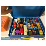 Match Box Hot Wheels Cars in Case Match Box Hot Wheels Cars in Case