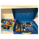 Match Box Hot Wheels Cars in Case Match Box Hot Wheels Cars in Case