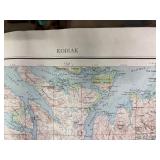 Vintage Kodiak Map (Alaska) Vintage Kodiak Map (Alaska)