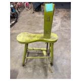 Vintage Leather Working Stand Vintage Leather Working Stand