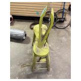 Vintage Leather Working Stand Vintage Leather Working Stand