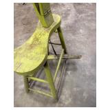 Vintage Leather Working Stand Vintage Leather Working Stand