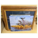 Framed Duck Art Framed Duck Art