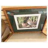 Framed Duck Art Framed Duck Art