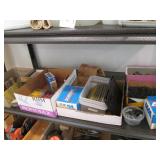 Wide variety of nails, screws, wood... Wide variety of nails, screws, wood...