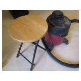 1.5-gallon shop-vac, folding stool ... 1.5-gallon shop-vac, folding stool ...