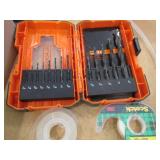 Lot of Craftsman chisels and punche... Lot of Craftsman chisels and punche...