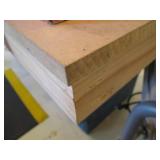 Very nice wood workbench with large... Very nice wood workbench with large...