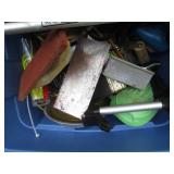 Tote containing Heavy Duty tree lop... Tote containing Heavy Duty tree lop...