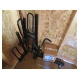 Metal framed bike rack... Metal framed bike rack...