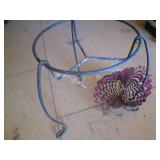 Metal plant stand frame with mesmer... Metal plant stand frame with mesmer...