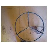 Metal plant stand frame with mesmer... Metal plant stand frame with mesmer...