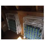 Set of (6) Vibrant webbed metal fra... Set of (6) Vibrant webbed metal fra...