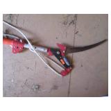 Ames 10ft pole tree trimmer... Ames 10ft pole tree trimmer...