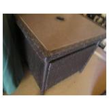 Pair of Patio chairs with stone top... Pair of Patio chairs with stone top...
