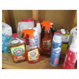 Collection of cleaners ranging from... Collection of cleaners ranging from...
