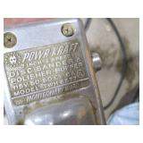 Power-Kraft disc sander/buffer/Poli... Power-Kraft disc sander/buffer/Poli...