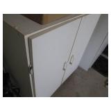 Double door white storage cabinet a... Double door white storage cabinet a...
