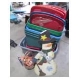 Nice collection of lidded storage t... Nice collection of lidded storage t...