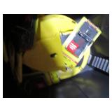 Durable storage tote containing rod... Durable storage tote containing rod...