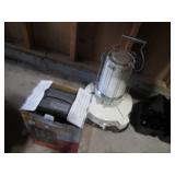 Kerosene heater plus electric milk ... Kerosene heater plus electric milk ...