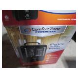Kerosene heater plus electric milk ... Kerosene heater plus electric milk ...