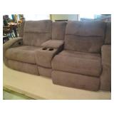 Soft upholstered Electric reclining... Soft upholstered Electric reclining...