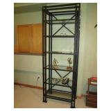 Heavy metal framed 7-tier shelf wit... Heavy metal framed 7-tier shelf wit...