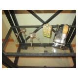 Heavy metal framed 7-tier shelf wit... Heavy metal framed 7-tier shelf wit...