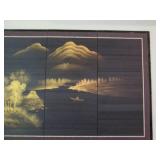 66 x 35" print on canvas in 4 panel... 66 x 35" print on canvas in 4 panel...