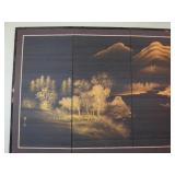 66 x 35" print on canvas in 4 panel... 66 x 35" print on canvas in 4 panel...