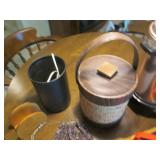 Round 45" table with a 16" leaf and... Round 45" table with a 16" leaf and...