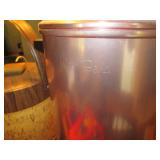 Round 45" table with a 16" leaf and... Round 45" table with a 16" leaf and...