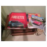 Fan magazine stand, Corvette and ot... Fan magazine stand, Corvette and ot...