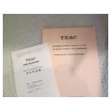 Teac stereo tape player and recorde... Teac stereo tape player and recorde...