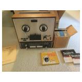 Teac stereo tape player and recorde... Teac stereo tape player and recorde...